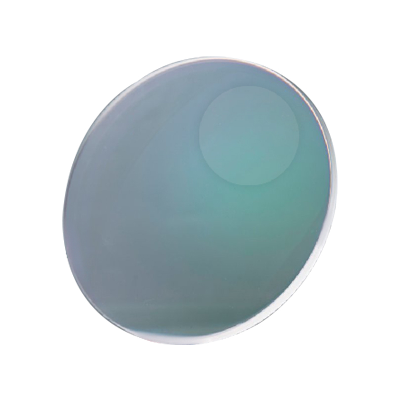 1.56 Photogrey Blue Block Round Top HMC Bifocal Finished Lens